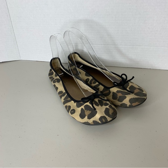 Prediction Animal Print Groblin Earthy Core Academia Ballet Flats Size 7.5 - Picture 3 of 14